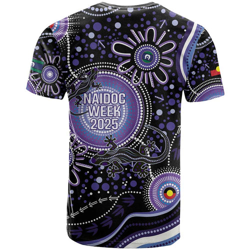 Australia NAIDOC Week T Shirt Happy 50th Anniversary Purple Version