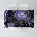 Australia NAIDOC Week Tablecloth Happy 50th Anniversary Purple Version