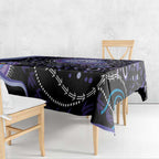 Australia NAIDOC Week Tablecloth Happy 50th Anniversary Purple Version