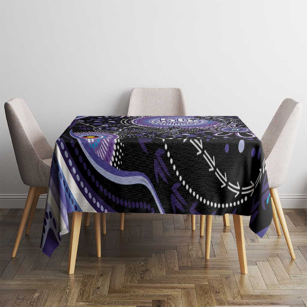 Australia NAIDOC Week Tablecloth Happy 50th Anniversary Purple Version