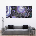Australia NAIDOC Week Tapestry Happy 50th Anniversary Purple Version