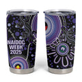 Australia NAIDOC Week Tumbler Cup Happy 50th Anniversary Purple Version