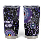 Australia NAIDOC Week Tumbler Cup Happy 50th Anniversary Purple Version