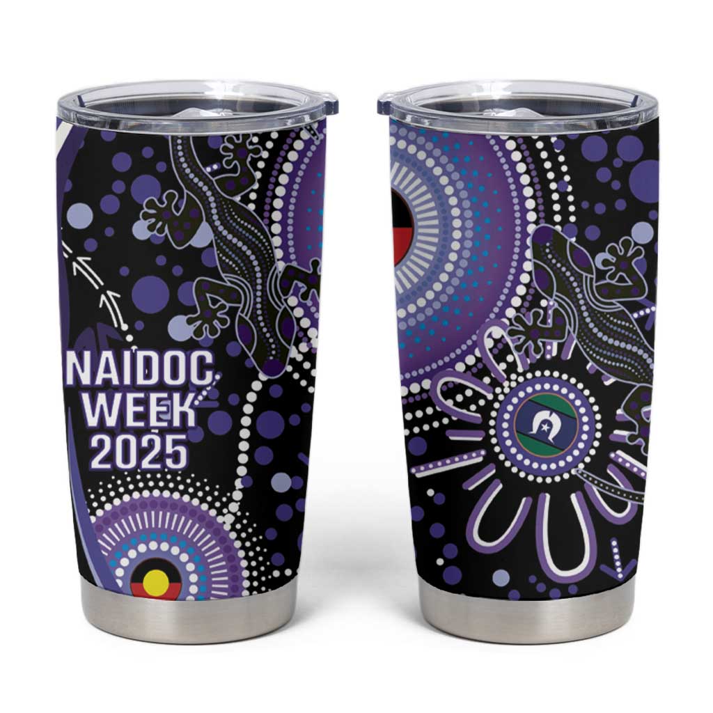 Australia NAIDOC Week Tumbler Cup Happy 50th Anniversary Purple Version