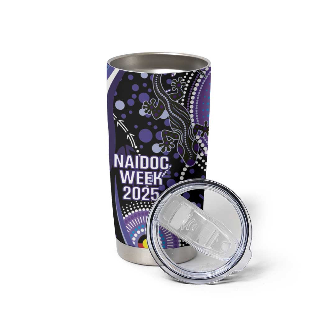 Australia NAIDOC Week Tumbler Cup Happy 50th Anniversary Purple Version