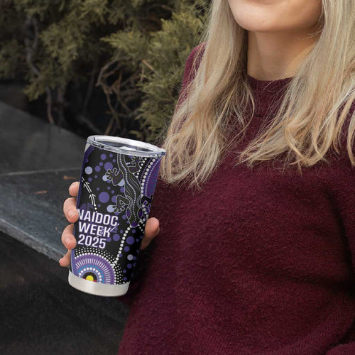 Australia NAIDOC Week Tumbler Cup Happy 50th Anniversary Purple Version
