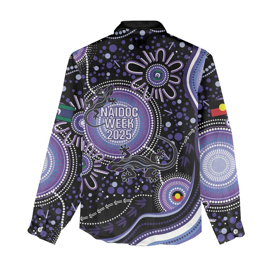Australia NAIDOC Week Women Casual Shirt Happy 50th Anniversary Purple Version