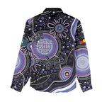 Australia NAIDOC Week Women Casual Shirt Happy 50th Anniversary Purple Version
