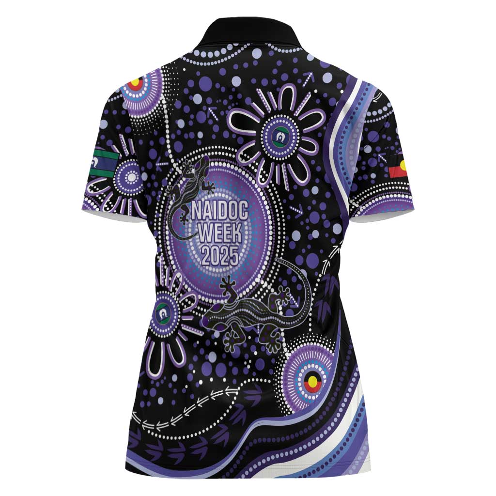 Australia NAIDOC Week Women Polo Shirt Happy 50th Anniversary Purple Version