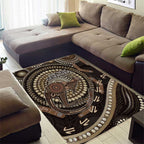 Australia NAIDOC Week 2025 Area Rug Boomerang Kangaroo Indigenous Art