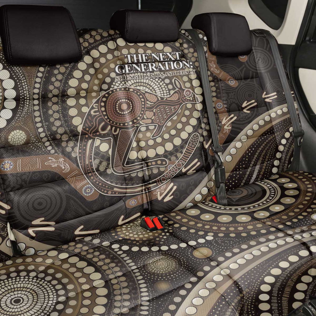 Australia NAIDOC Week 2025 Back Car Seat Cover Boomerang Kangaroo Indigenous Art