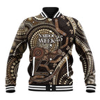 Australia NAIDOC Week 2025 Baseball Jacket Boomerang Kangaroo Indigenous Art