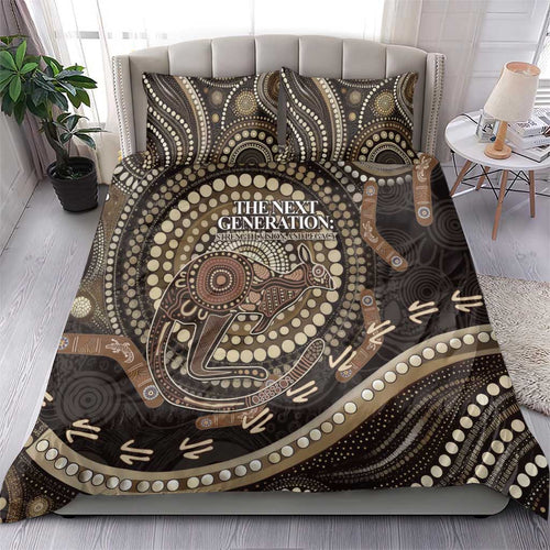 Australia NAIDOC Week 2025 Bedding Set Boomerang Kangaroo Indigenous Art