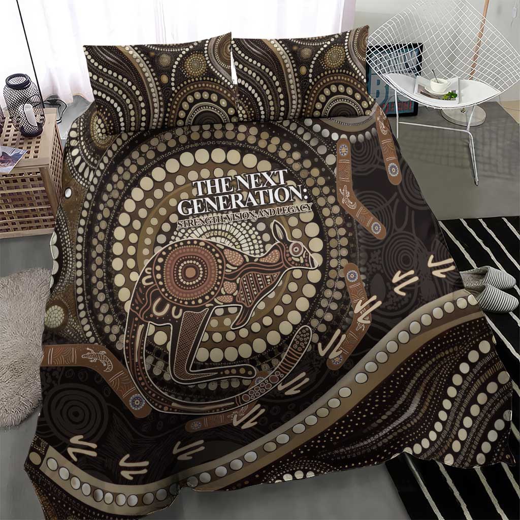 Australia NAIDOC Week 2025 Bedding Set Boomerang Kangaroo Indigenous Art