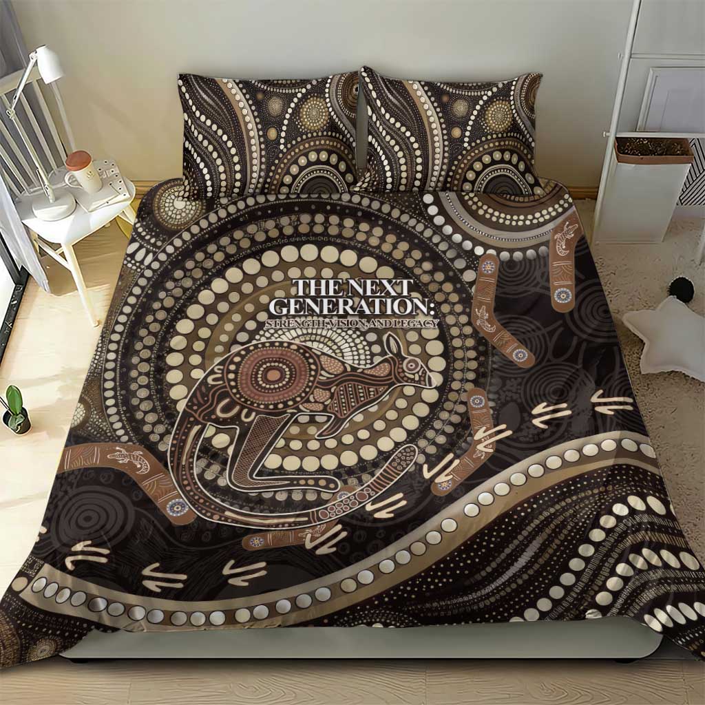 Australia NAIDOC Week 2025 Bedding Set Boomerang Kangaroo Indigenous Art