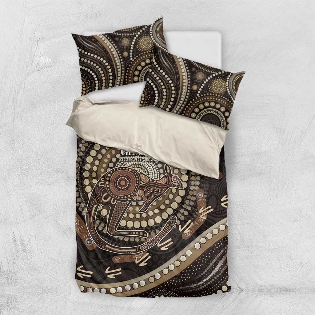 Australia NAIDOC Week 2025 Bedding Set Boomerang Kangaroo Indigenous Art