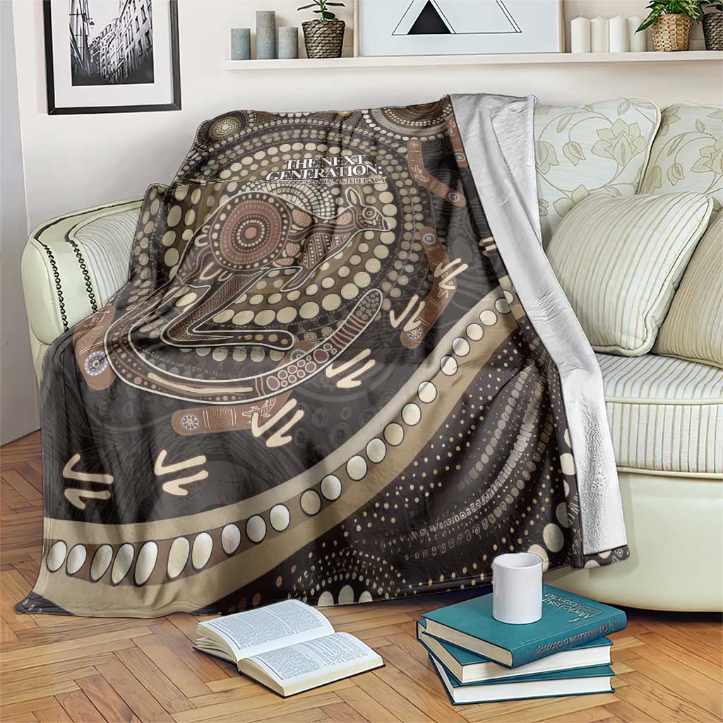 Australia NAIDOC Week 2025 Blanket Boomerang Kangaroo Indigenous Art