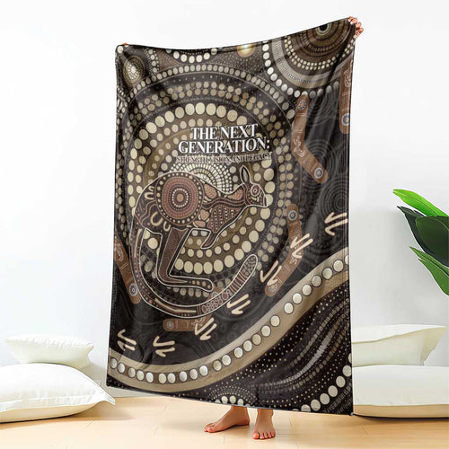 Australia NAIDOC Week 2025 Blanket Boomerang Kangaroo Indigenous Art