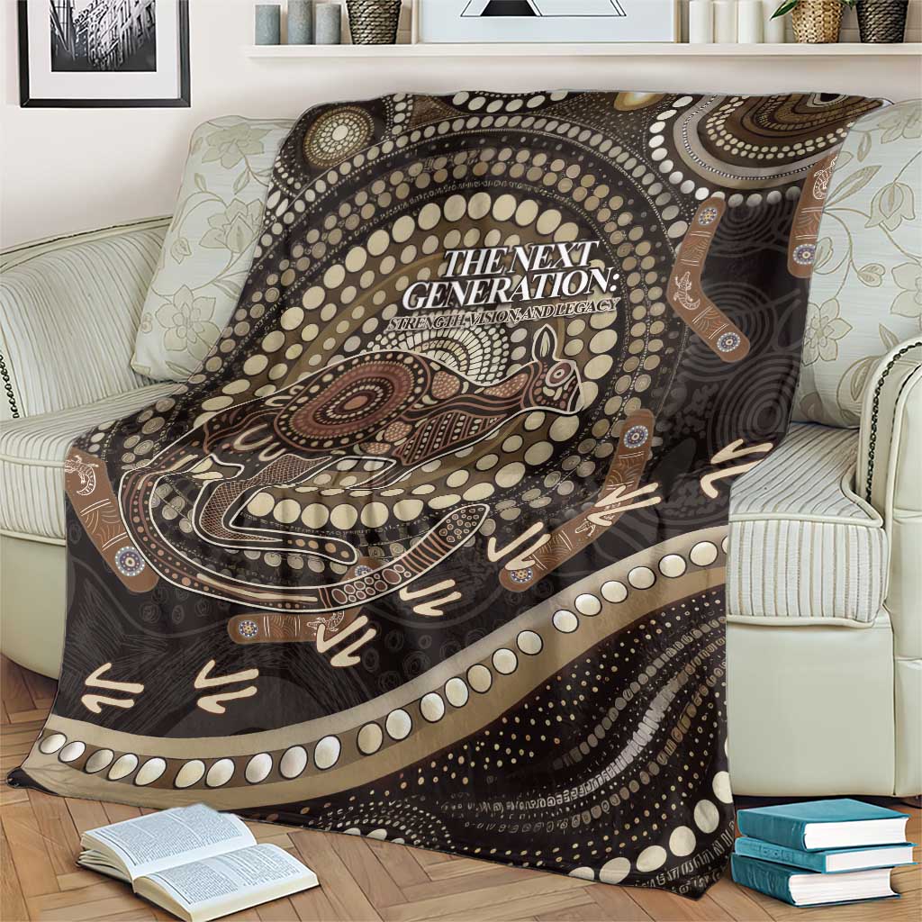 Australia NAIDOC Week 2025 Blanket Boomerang Kangaroo Indigenous Art