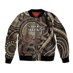 Australia NAIDOC Week 2025 Bomber Jacket Boomerang Kangaroo Indigenous Art