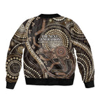 Australia NAIDOC Week 2025 Bomber Jacket Boomerang Kangaroo Indigenous Art