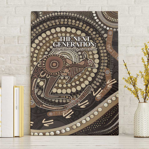 Australia NAIDOC Week 2025 Canvas Wall Art Boomerang Kangaroo Indigenous Art