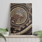 Australia NAIDOC Week 2025 Canvas Wall Art Boomerang Kangaroo Indigenous Art