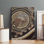 Australia NAIDOC Week 2025 Canvas Wall Art Boomerang Kangaroo Indigenous Art