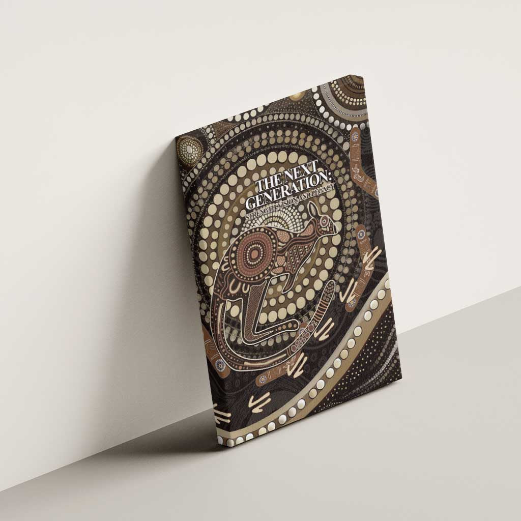 Australia NAIDOC Week 2025 Canvas Wall Art Boomerang Kangaroo Indigenous Art