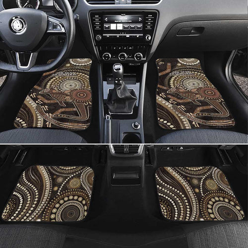 Australia NAIDOC Week 2025 Car Mats Boomerang Kangaroo Indigenous Art
