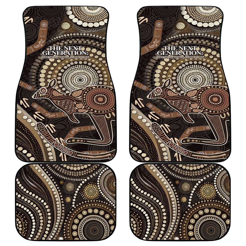 Australia NAIDOC Week 2025 Car Mats Boomerang Kangaroo Indigenous Art