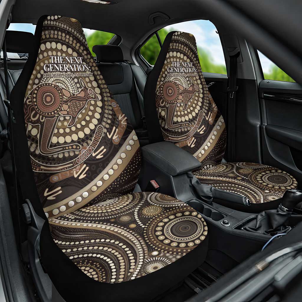 Australia NAIDOC Week 2025 Car Seat Cover Boomerang Kangaroo Indigenous Art