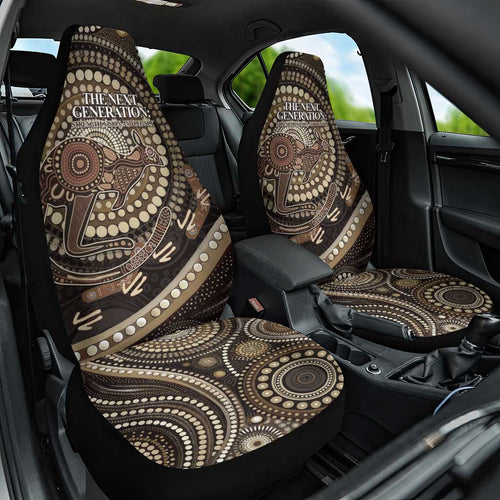 Australia NAIDOC Week 2025 Car Seat Cover Boomerang Kangaroo Indigenous Art