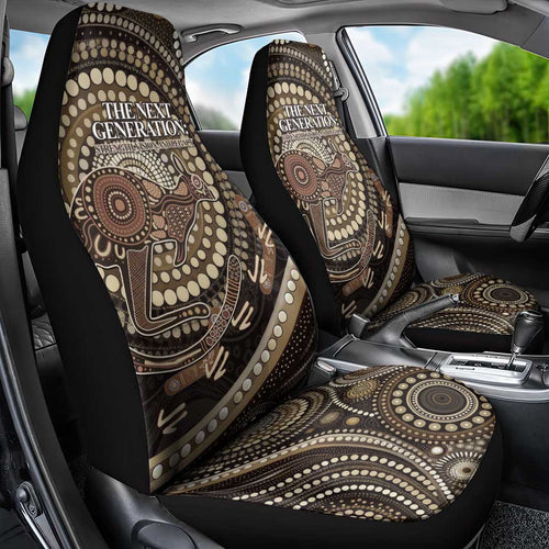 Australia NAIDOC Week 2025 Car Seat Cover Boomerang Kangaroo Indigenous Art