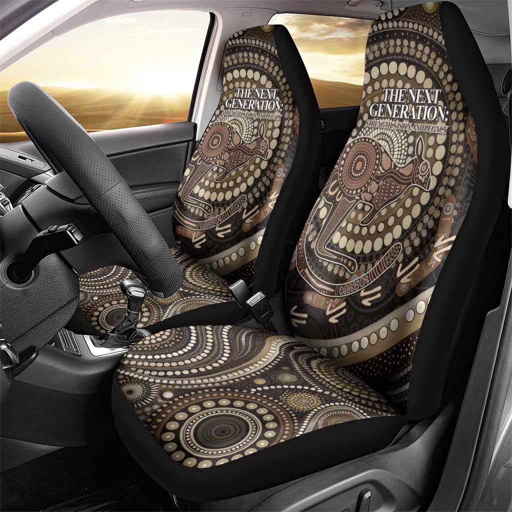 Australia NAIDOC Week 2025 Car Seat Cover Boomerang Kangaroo Indigenous Art