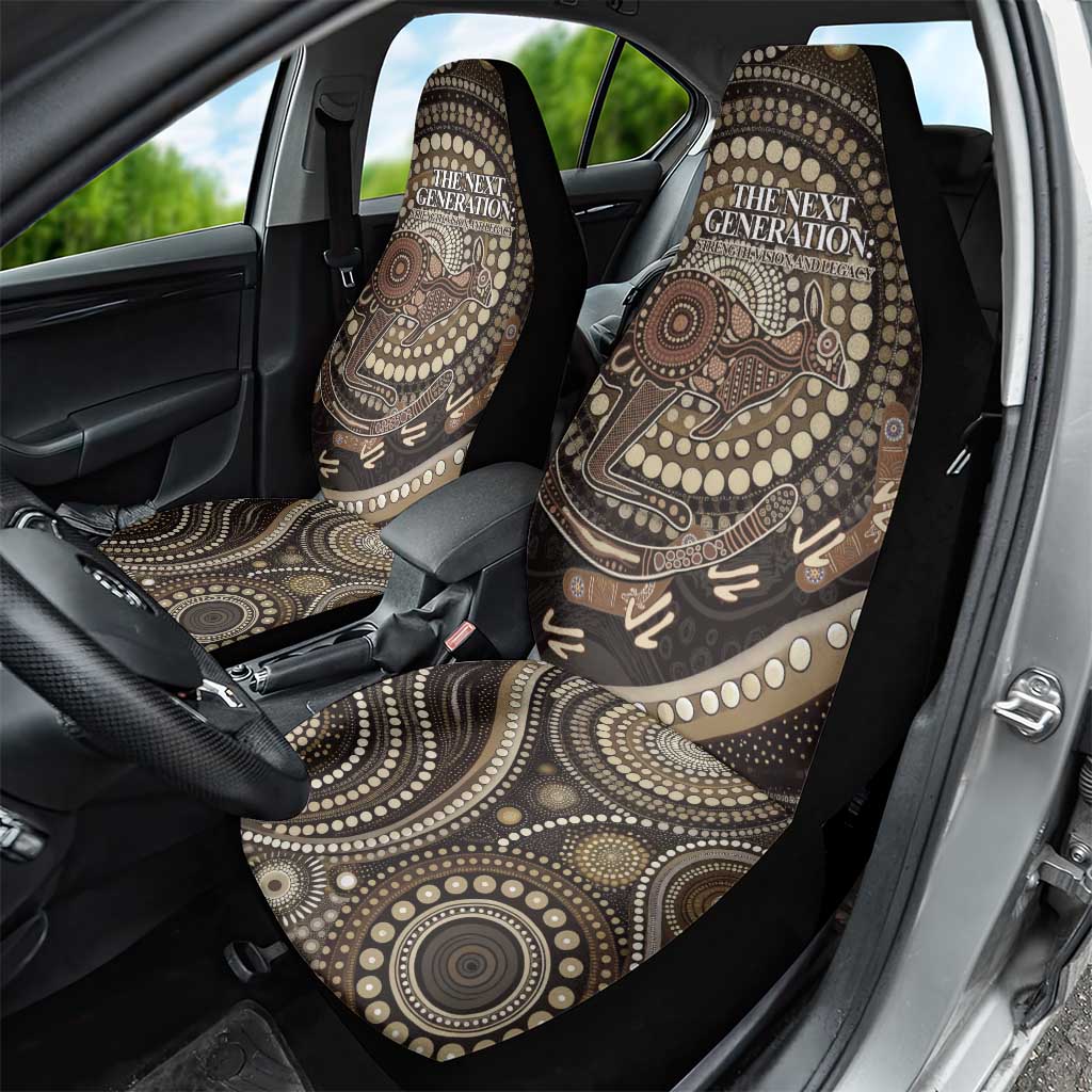 Australia NAIDOC Week 2025 Car Seat Cover Boomerang Kangaroo Indigenous Art