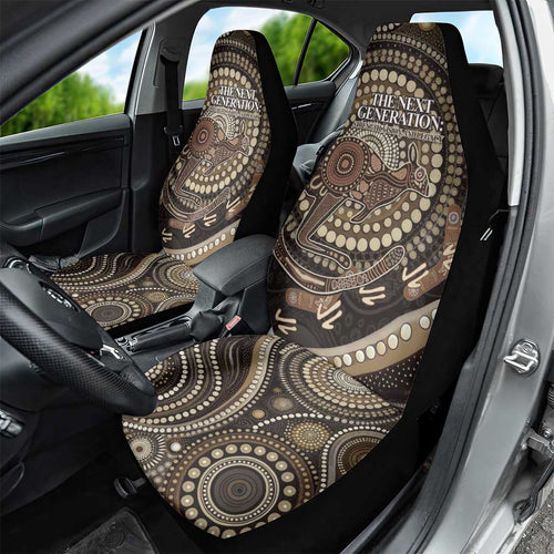 Australia NAIDOC Week 2025 Car Seat Cover Boomerang Kangaroo Indigenous Art