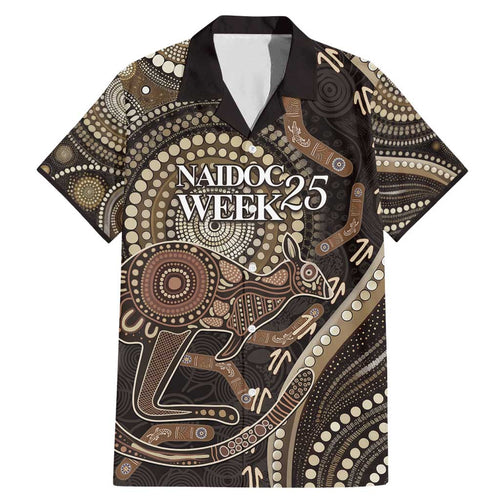 Australia NAIDOC Week 2025 Family Matching Mermaid Dress and Hawaiian Shirt Boomerang Kangaroo Indigenous Art