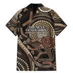 Australia NAIDOC Week 2025 Family Matching Mermaid Dress and Hawaiian Shirt Boomerang Kangaroo Indigenous Art