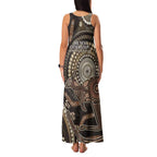 Australia NAIDOC Week 2025 Family Matching Tank Maxi Dress and Hawaiian Shirt Boomerang Kangaroo Indigenous Art
