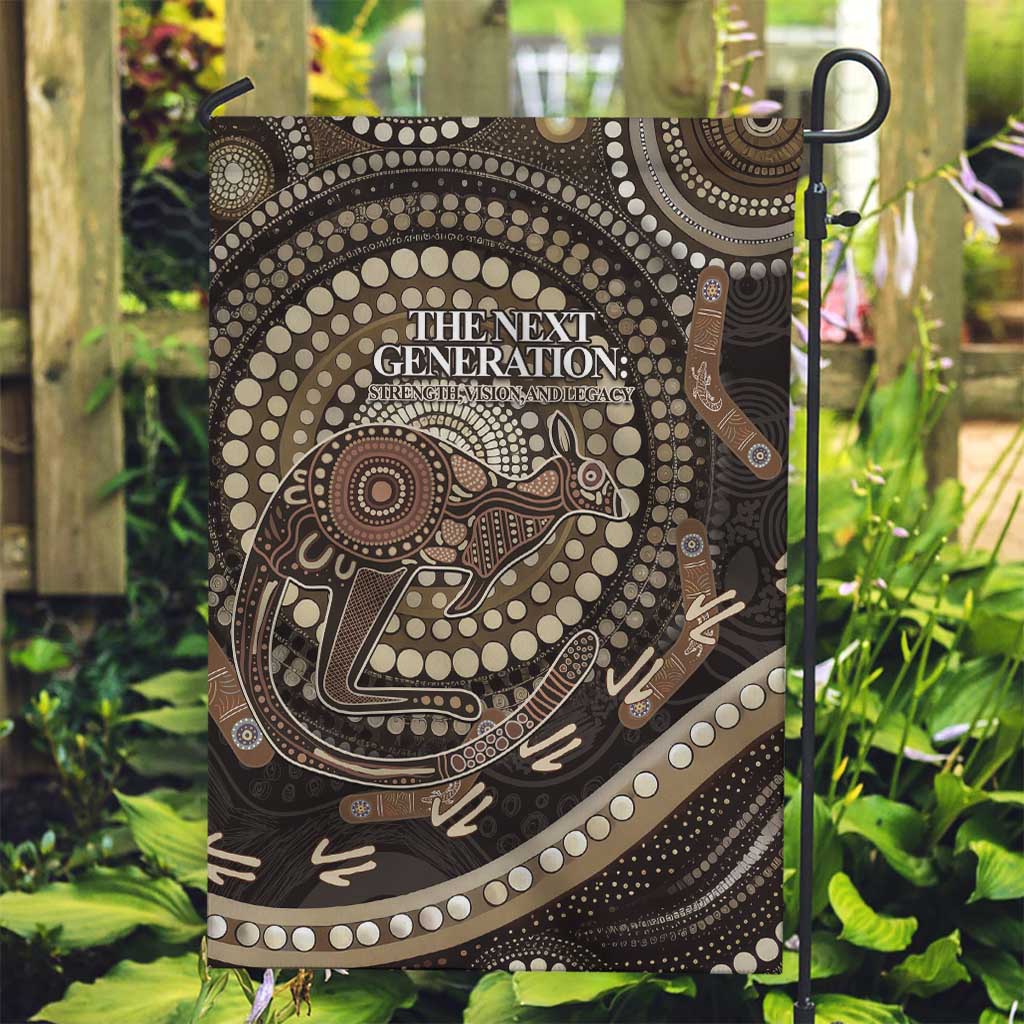 Australia NAIDOC Week 2025 Garden Flag Boomerang Kangaroo Indigenous Art