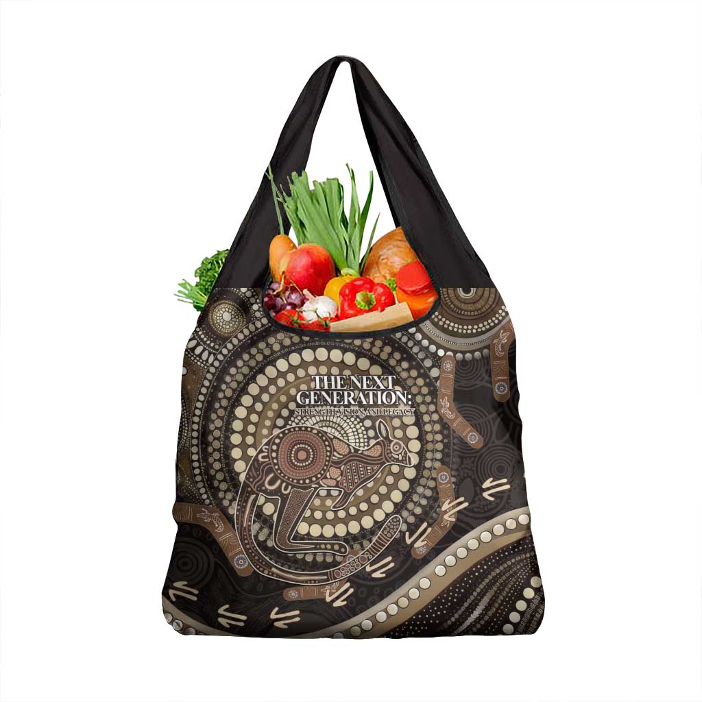 Australia NAIDOC Week 2025 Grocery Bag Boomerang Kangaroo Indigenous Art