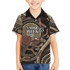 Australia NAIDOC Week 2025 Hawaiian Shirt Boomerang Kangaroo Indigenous Art