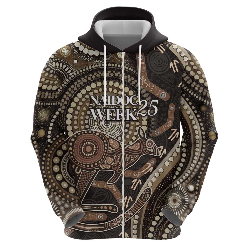 Australia NAIDOC Week 2025 Hoodie Boomerang Kangaroo Indigenous Art