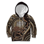 Australia NAIDOC Week 2025 Kid Hoodie Boomerang Kangaroo Indigenous Art