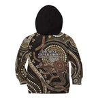 Australia NAIDOC Week 2025 Kid Hoodie Boomerang Kangaroo Indigenous Art
