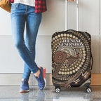 Australia NAIDOC Week 2025 Luggage Cover Boomerang Kangaroo Indigenous Art