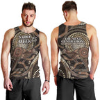 Australia NAIDOC Week 2025 Men Tank Top Boomerang Kangaroo Indigenous Art