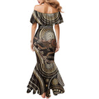 Australia NAIDOC Week 2025 Mermaid Dress Boomerang Kangaroo Indigenous Art