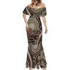 Australia NAIDOC Week 2025 Mermaid Dress Boomerang Kangaroo Indigenous Art